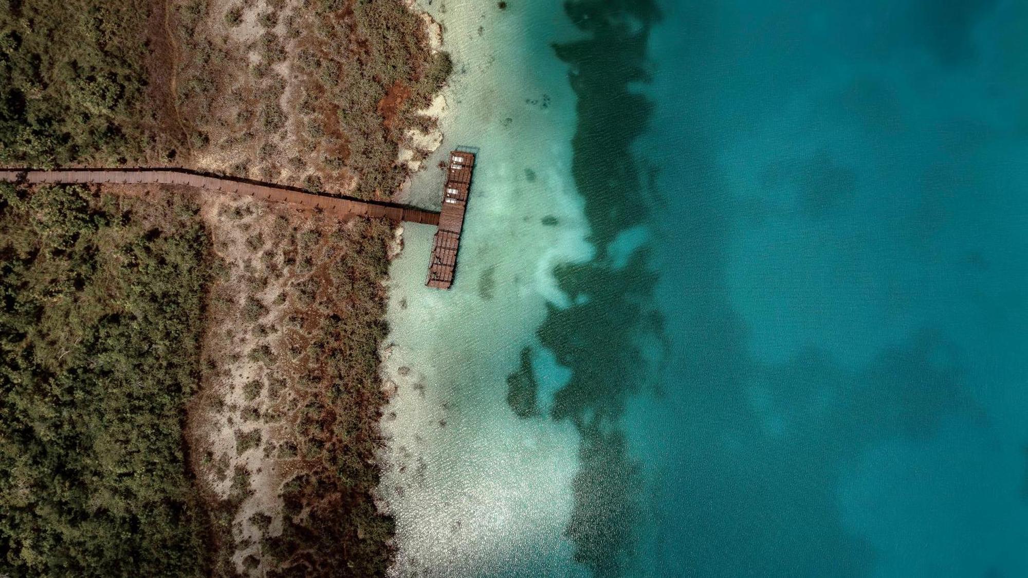 Отель Boca De Agua Bacalar Xul-Ha Экстерьер фото
